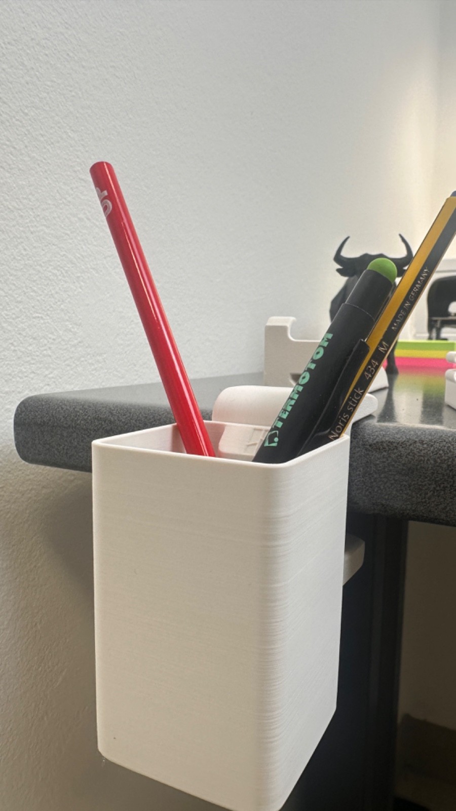 Modular Desk ‑ Edge Organizer Set – 8-in-1 Clip-On Desk Tool – 3D Printed