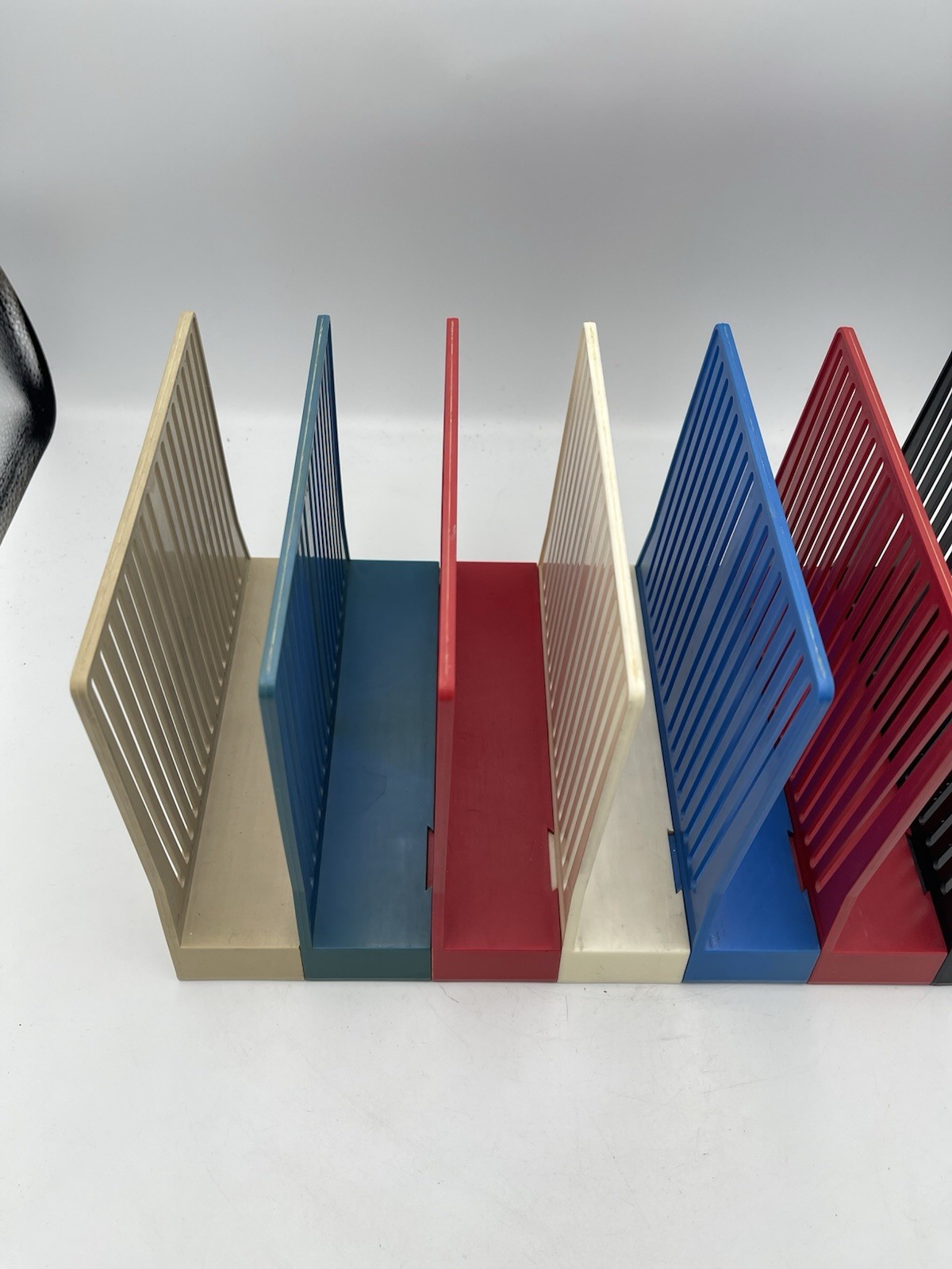 Vintage 1969 – Eldon Office File Memo Letter Desk Organizer Add-A-File Modular