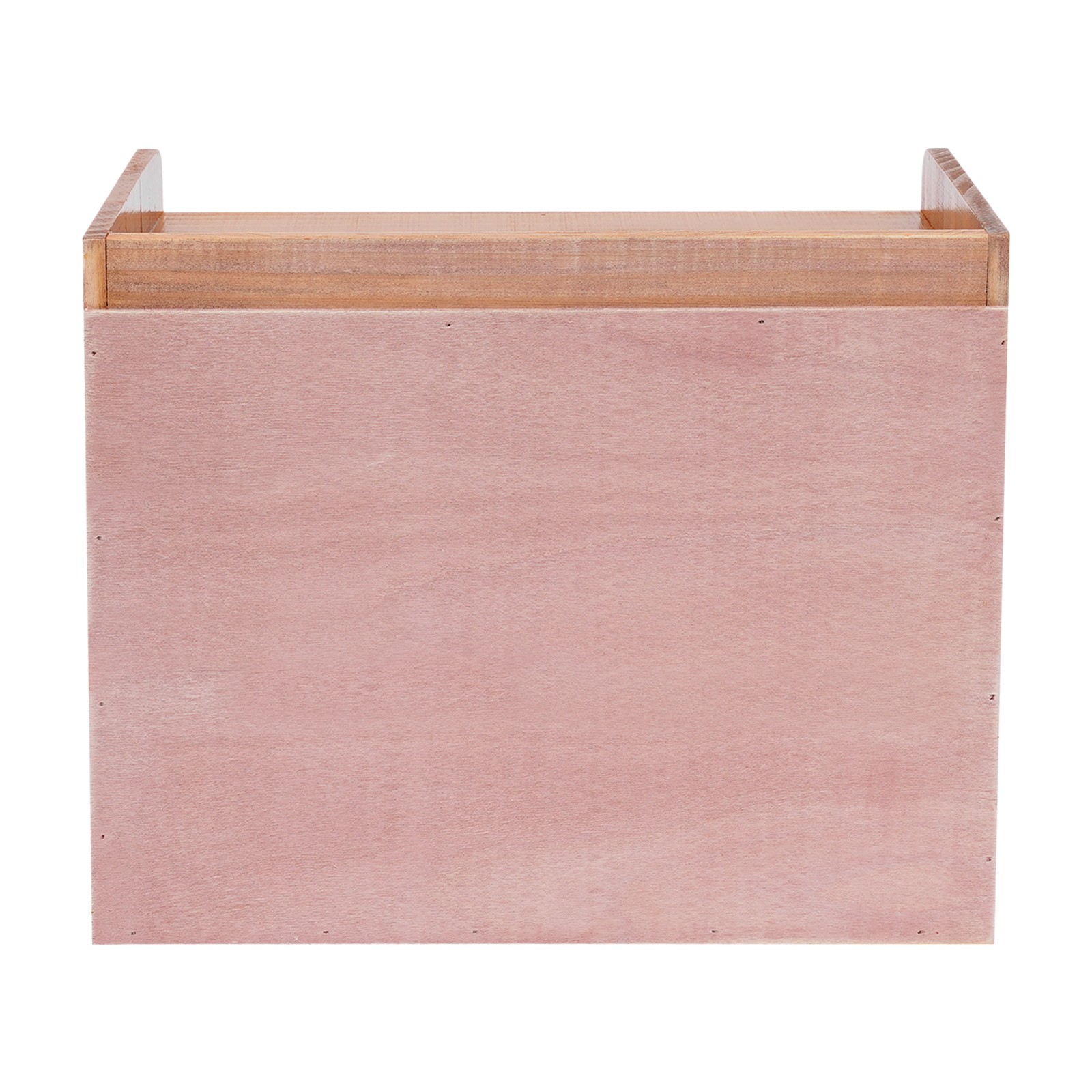 Retro Desk Drawer Organizer, Brown Desktop Organizer with Drawers, Storage Box