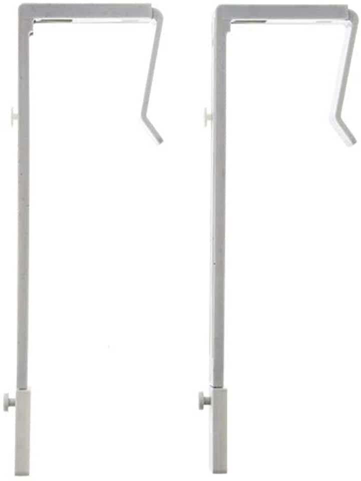 Bostitch Konnect Rail Hanger Cubicle Hangers Adjustable from 2″ -3 1/2″ 2/pack