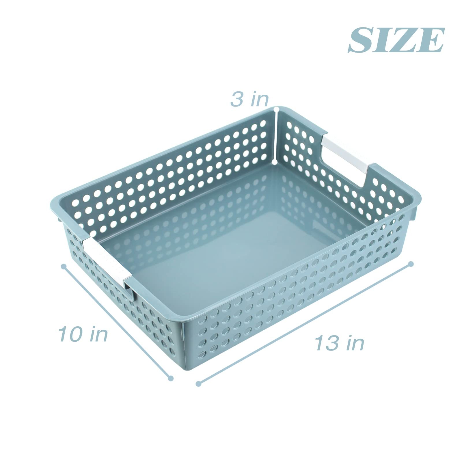 4 PCS Pink Paper Trays for Classroom Book Baskets Turn In Bins for Office