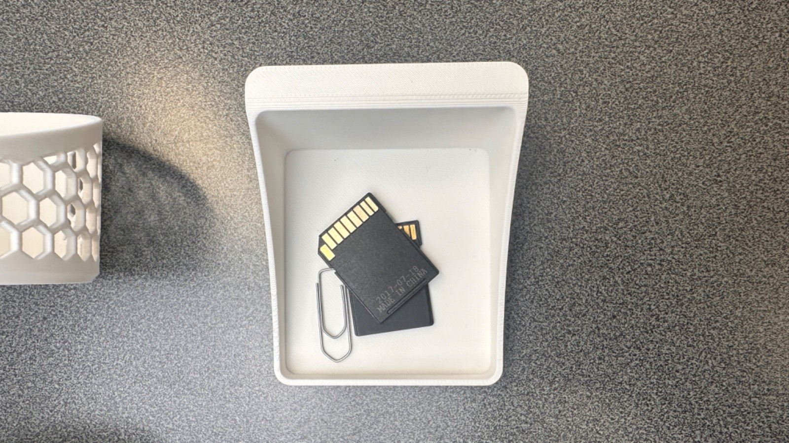 Modular Desk ‑ Edge Organizer Set – 8-in-1 Clip-On Desk Tool – 3D Printed