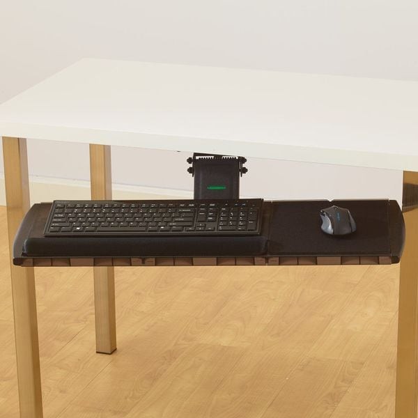 Kensington K60718usf Keyboard Tray, 30 1/2 In W, Black