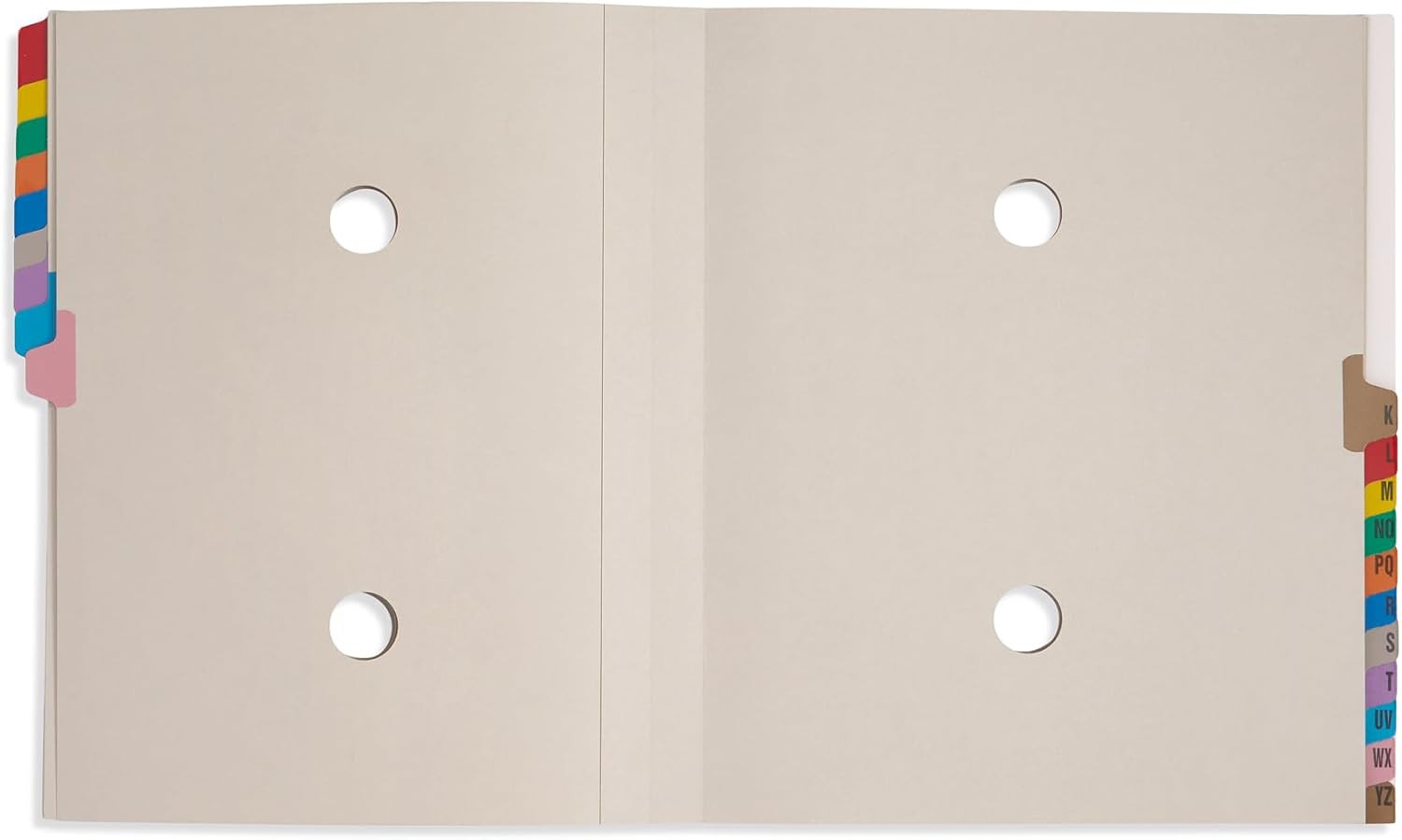 Expanding Desk File Sorter Organizer Letter Size with 20 A Z Dividers