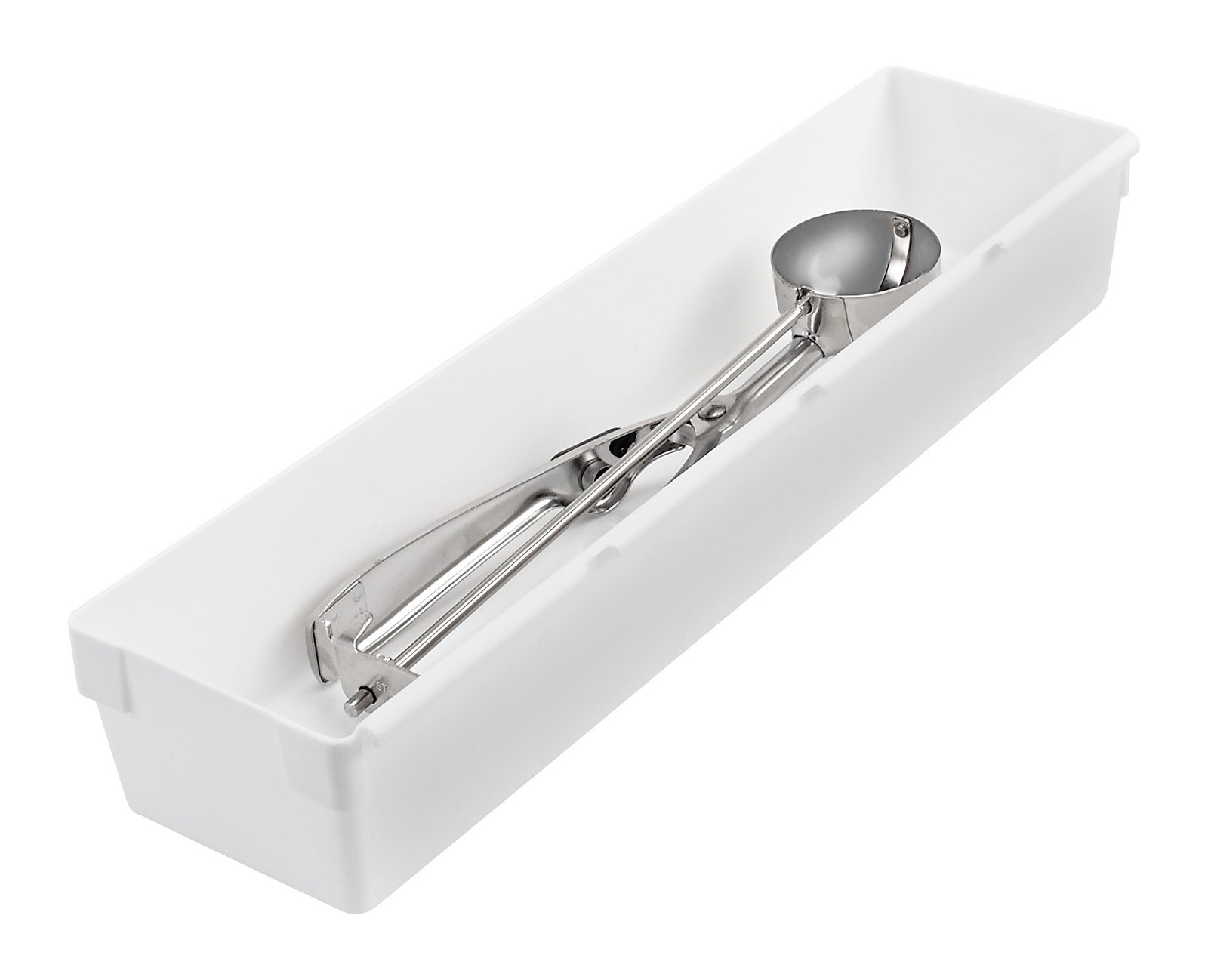 Rubbermaid Drawer Organizer, 12 by 3 2-Inch, White 12″ X 3″,
