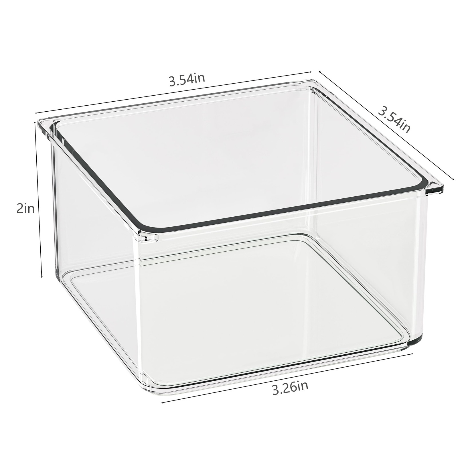 24 Pcs Small Drawer Organizer BinsSet, Stackable Drawer Divider Trays for Mak…