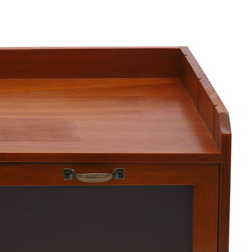 Desktop Storage Cabinet with 6 Drawers, Wooden Box Organizer for Office Supplies