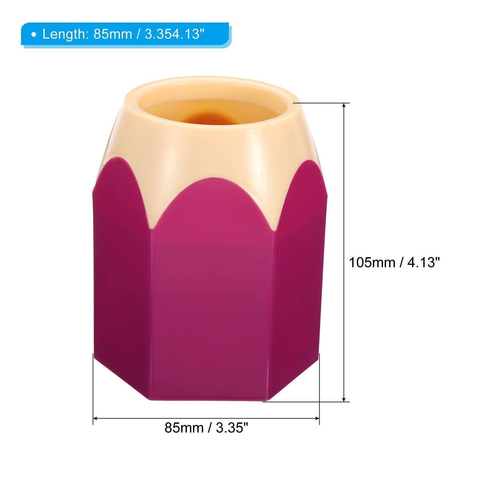 Pencil Holder, Pen Holder for Desk Cute Plastic Pencil Holder for Desk Pencil…