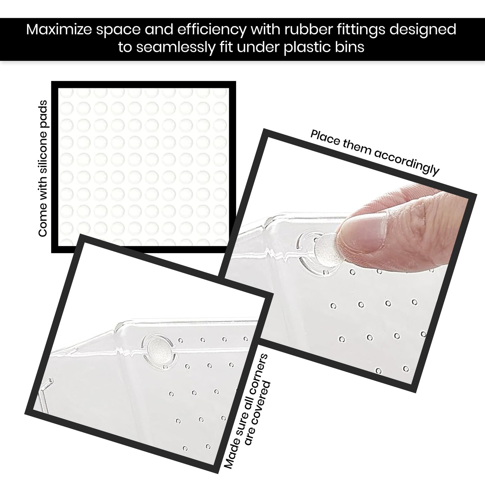 25 Piece Clear Drawer Organizer Set – Multi Size Storage Trays for Bathroom, …
