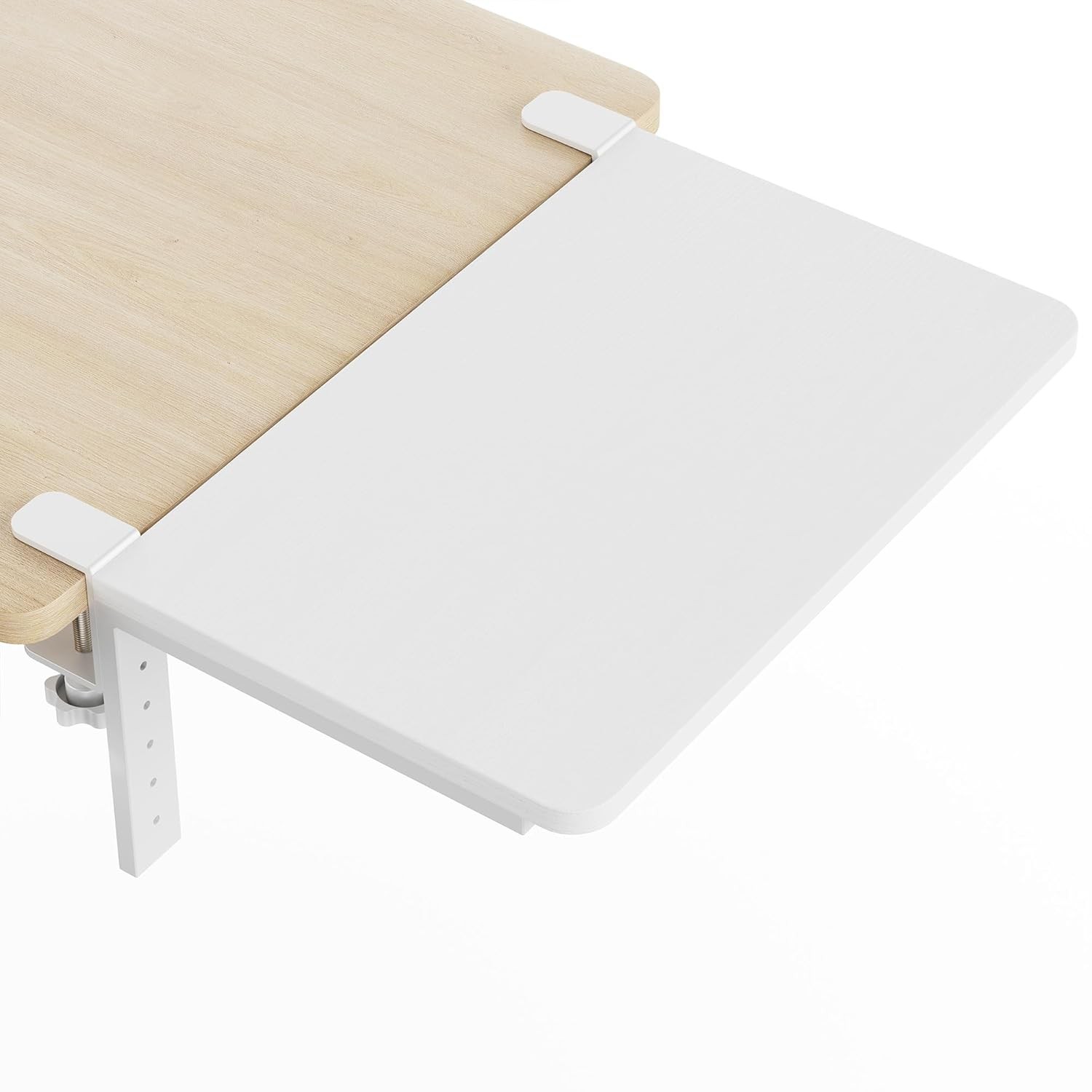 Desk Extender Clamp On Desk Shelf 15 Inch Adjustable Desktop Organizer