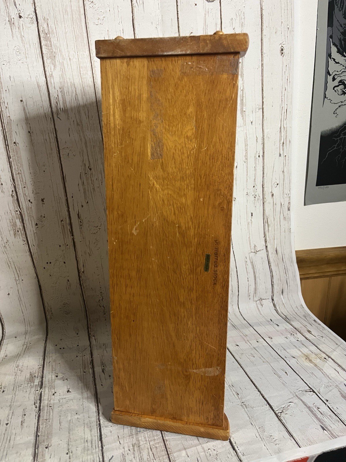 Vintage Wooden 31 Slot Mail Sorter Desk Organizer Preferred Stock 17″ x 7″
