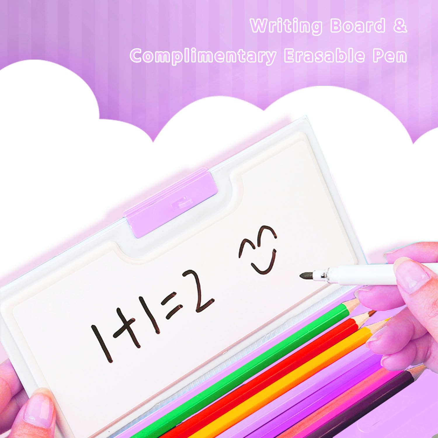 Pop Up Multifunction Pencil Case for Girls and Boys, Cute Cartoon Pen Organiz…