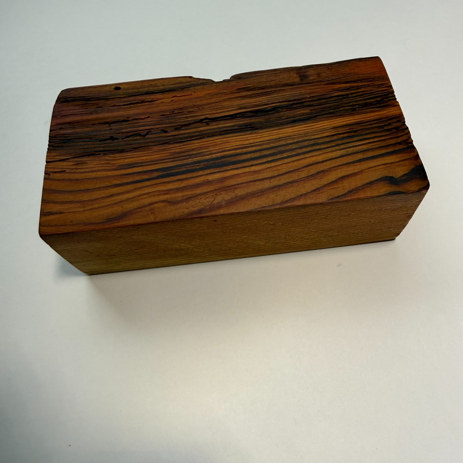 Heart Pine Desk Caddy – Handmade Gift for Writers, Artists, Teachers, or Anyone.