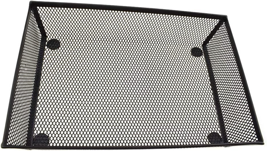 Stackable Mesh Tray Cup 9 x 6 x 2 inches Sturdy Container for Desk Drawer Org…