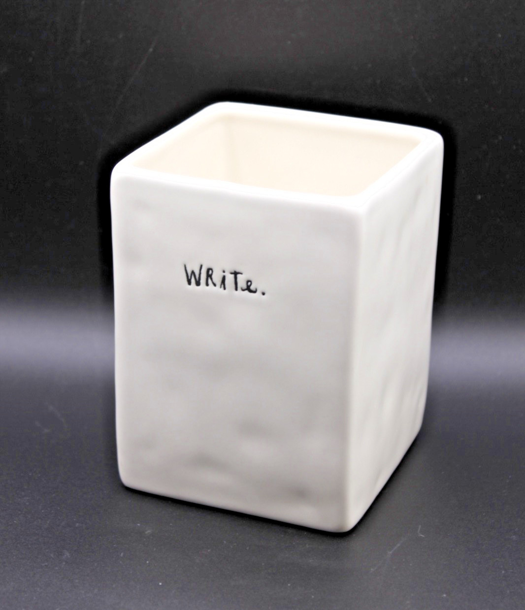 Beautiful & Simple Rae Dunn “Write” Pen/Pencil Holder By Magenta