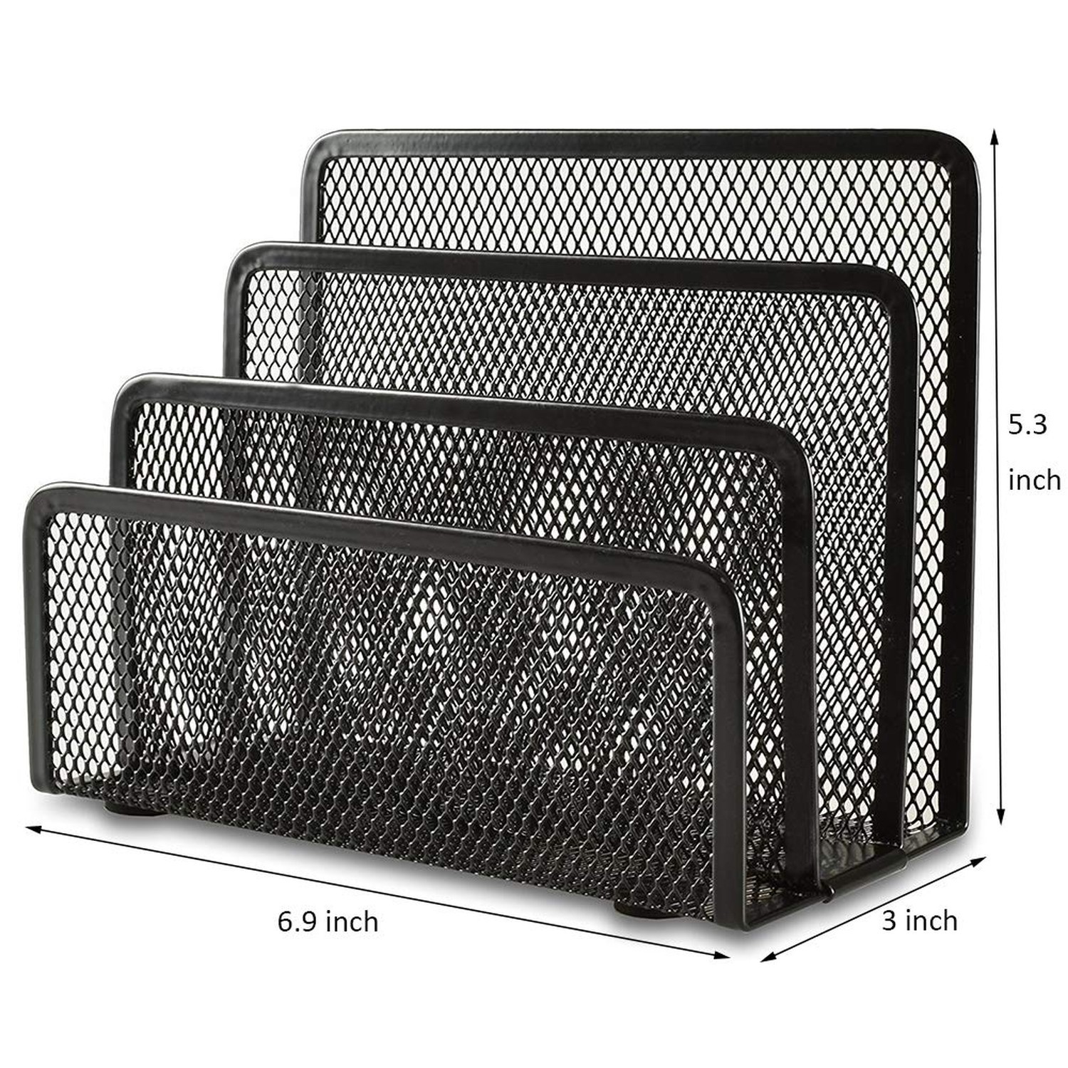 EASEPRES Desk Mail Organizer, 2 Pack Office Small Letter Sorter Desktop File …