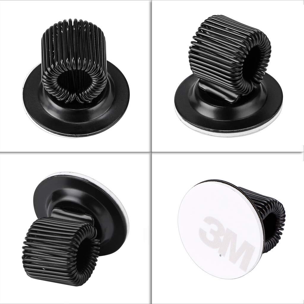 12 Pack Plating Pen Holder Clips Self Adhesive Pen Pencil 12PCSSmall Black