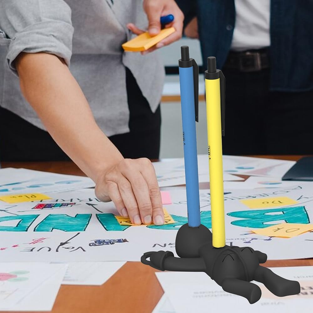 Silicone Funny Desk Pen Holder Pencil Holder Pin Organizer Cute Desk Decorations