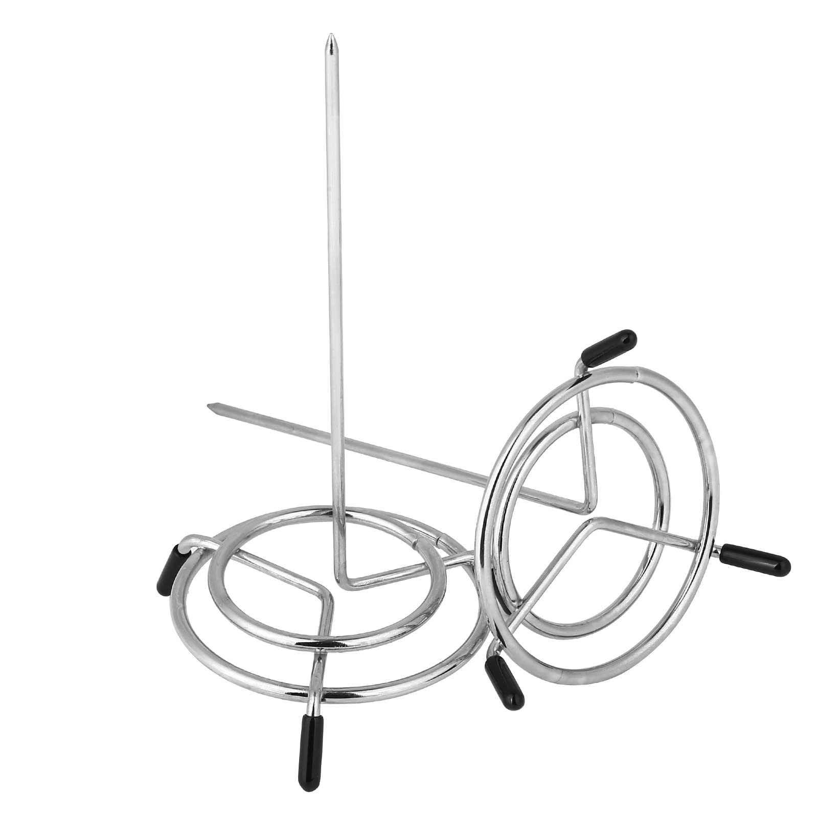 4PCS Check Spindle, Receipt Holder Spike, Stainless Steel Bill Fork, Silver
