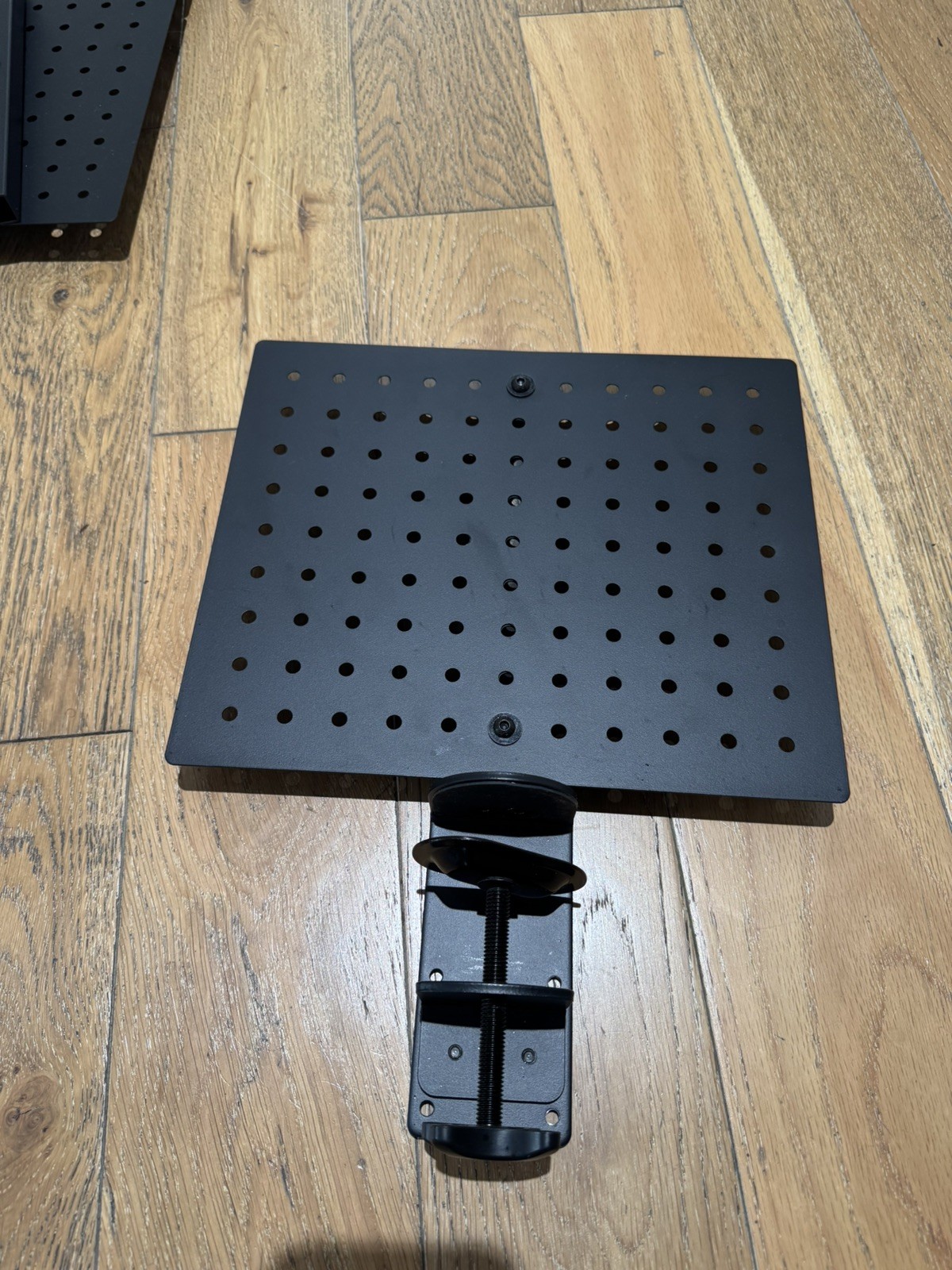VIVO Steel Clamp-on 24″ x 20″ Desktop Pegboard (x2), Magnetic Privacy Panel