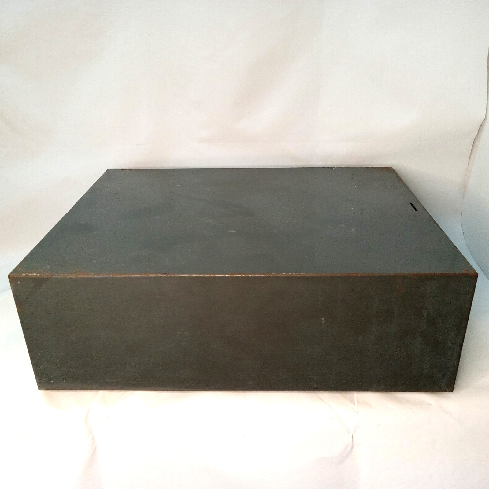 Vintage ASCO 2 Drawer Steel Index Card Cabinet Filing Cabinet