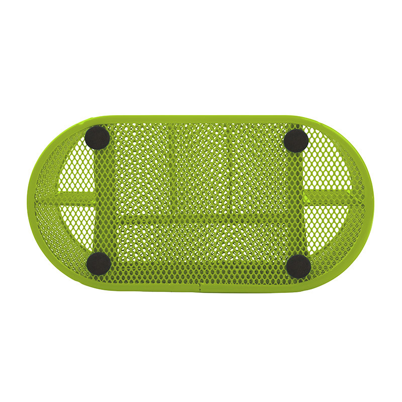 Green Metal Wire Mesh Pen Desk Top Storage Organizer Holder Office School Supply