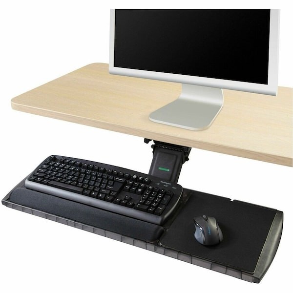 Kensington K60718usf Keyboard Tray, 30 1/2 In W, Black