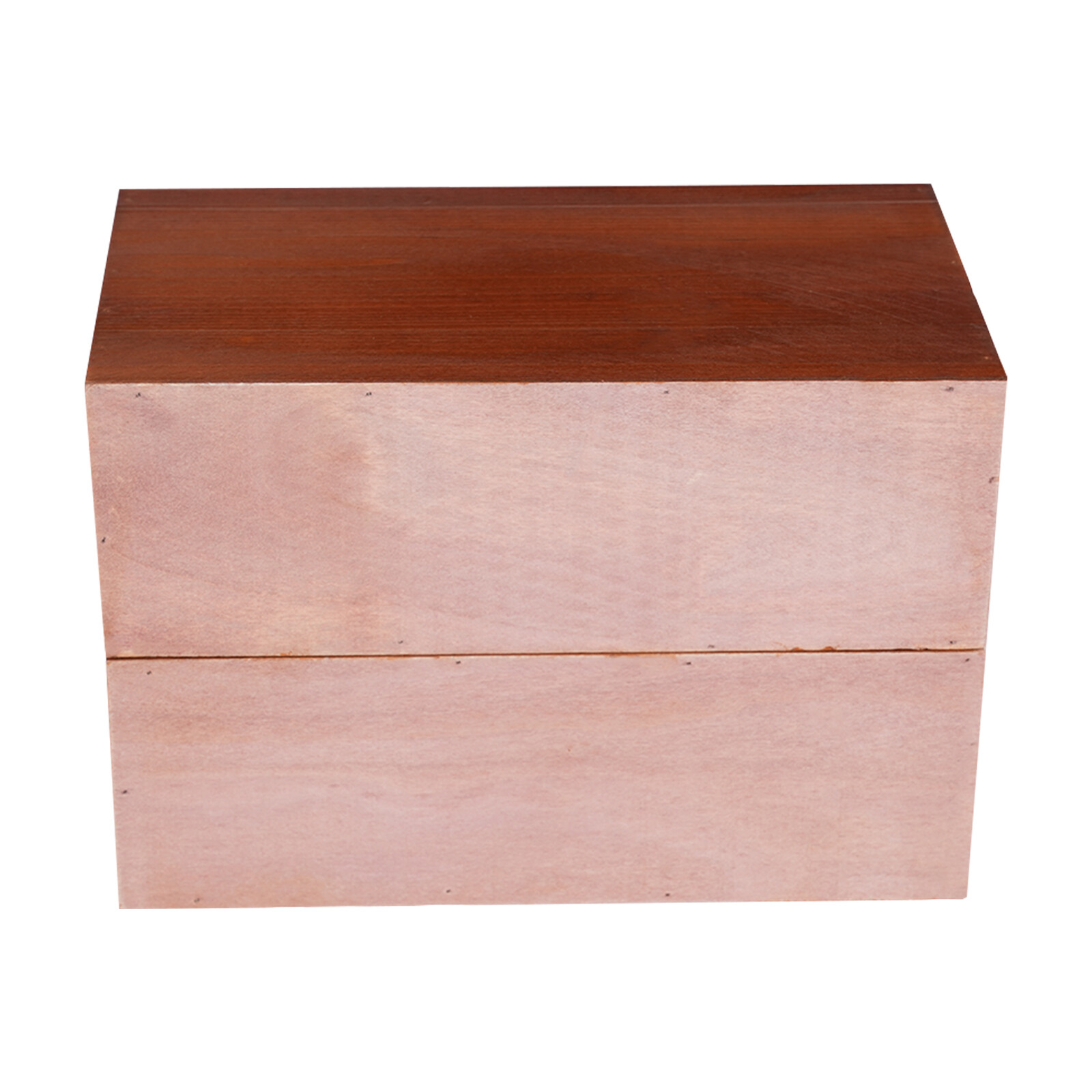 Vintage Desk Organizer Tabletop Storage Organization Box w/ 3 Drawers for Office
