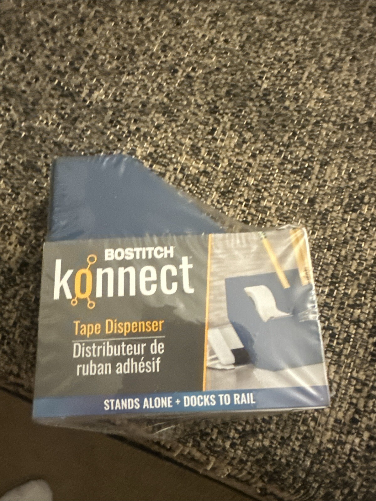 Bostitch Konnect PlasticTape Dispenser with KT-TAPE-Blue. New In Packaging.