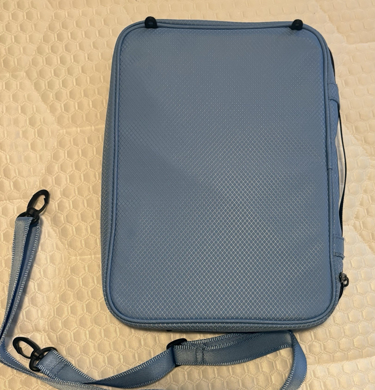 Baby BLUE Scribbles That Matter B5 Pencil Case & Journal Organizer Pouch V2