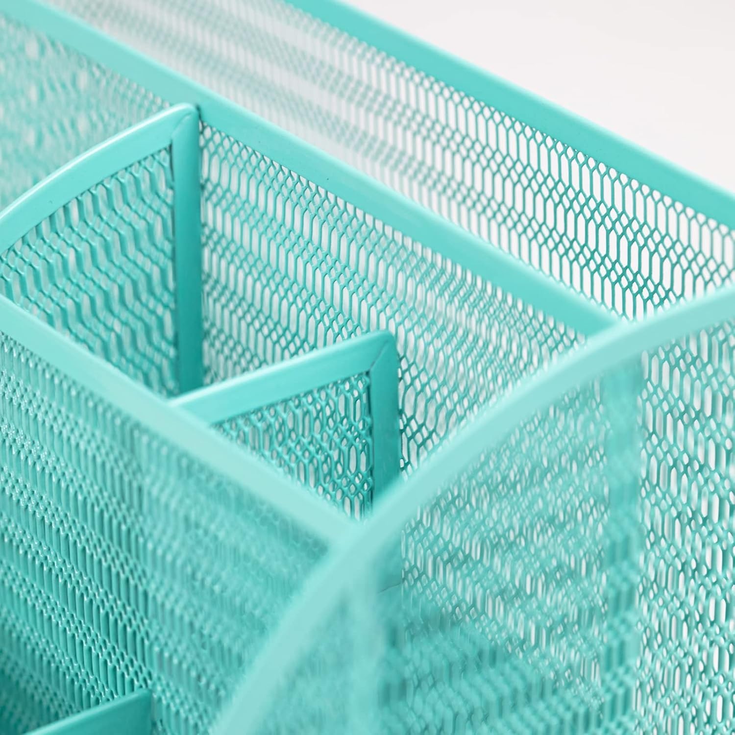 BLU MONACO Aqua Desk Organizer – Cute Turquoise Accessories & Stationery Hold…