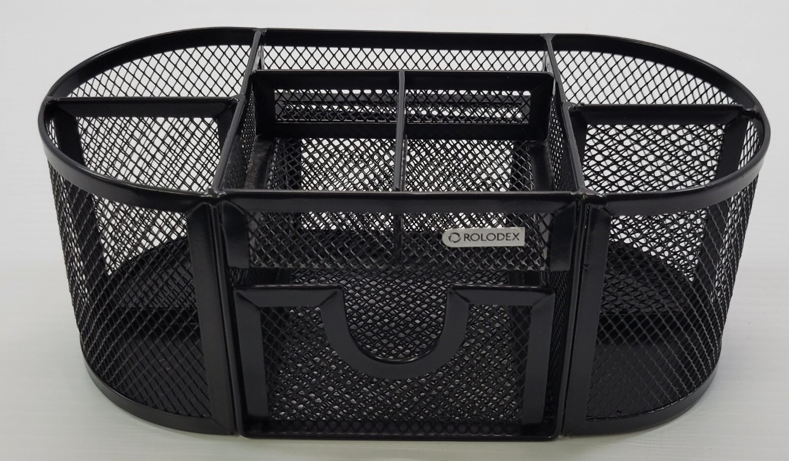 *H) 5 Piece Rolodex Mesh Office Desk Supply Organizer Caddy Sorter Business Set