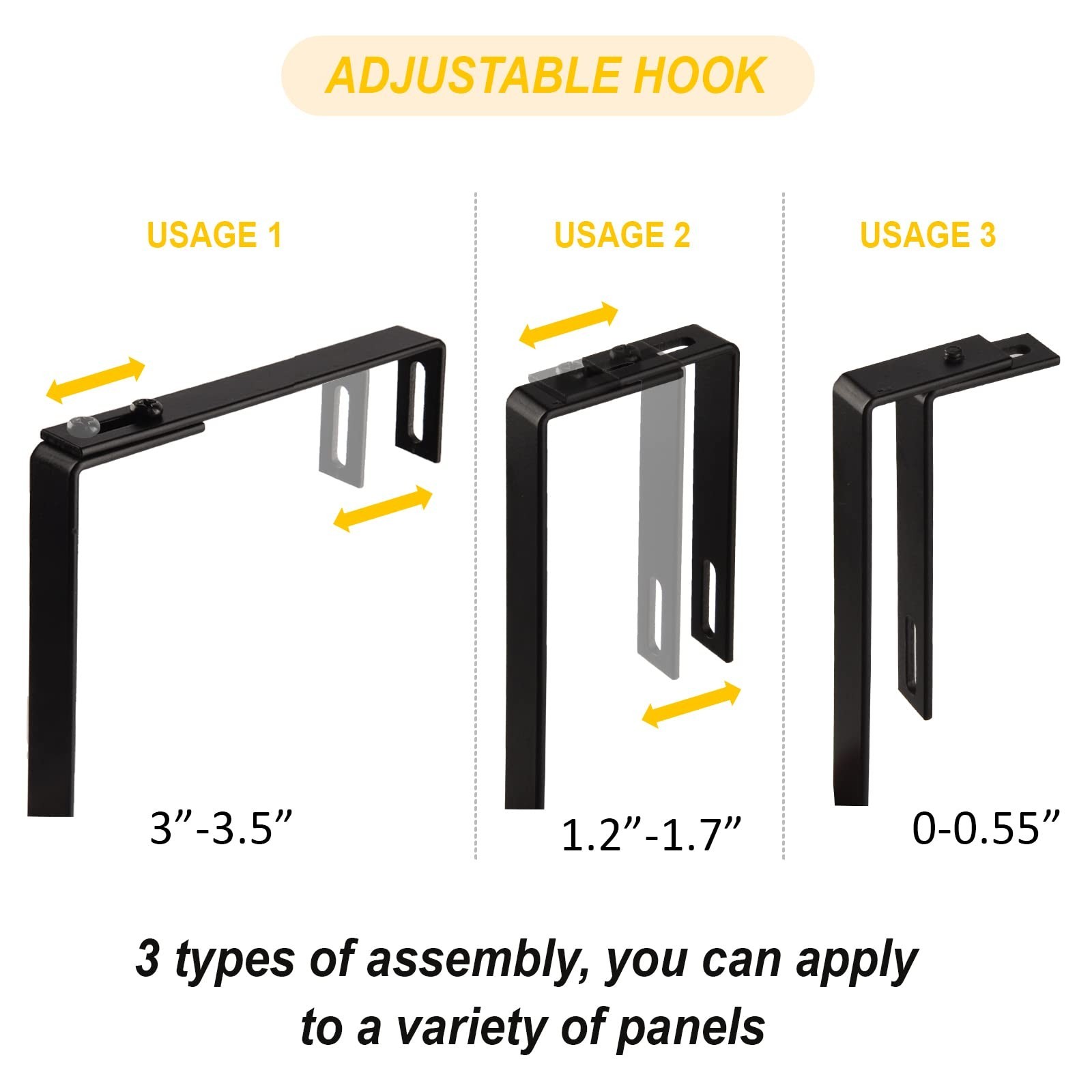 EASEPRES Hanging Organizer Cubicle File Holder – Wall Mount Storage, Office C…