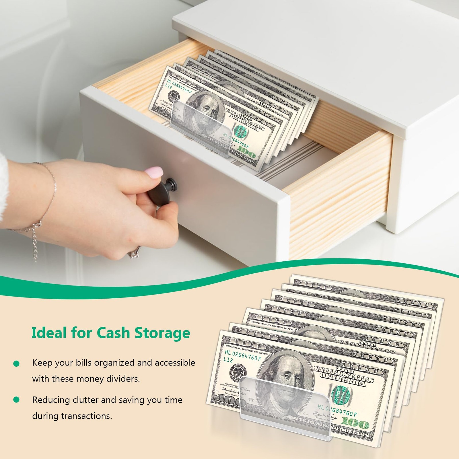 Philbinden Acrylic Mail Organizer 2 Pks