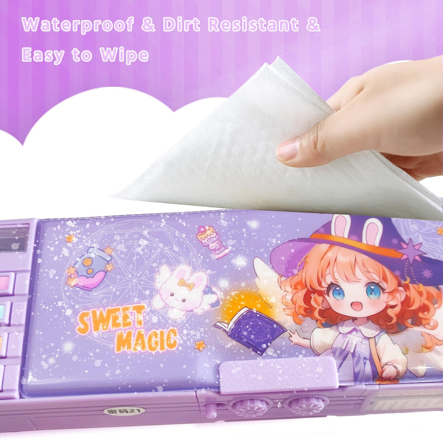 Pop Up Multifunction Pencil Case for Girls and Boys, Cute Cartoon Pen Organiz…