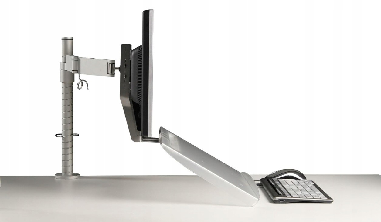 BakkerElkhuizen CleanDoc 440 Document Holder – Ergonomic Desk Organizer