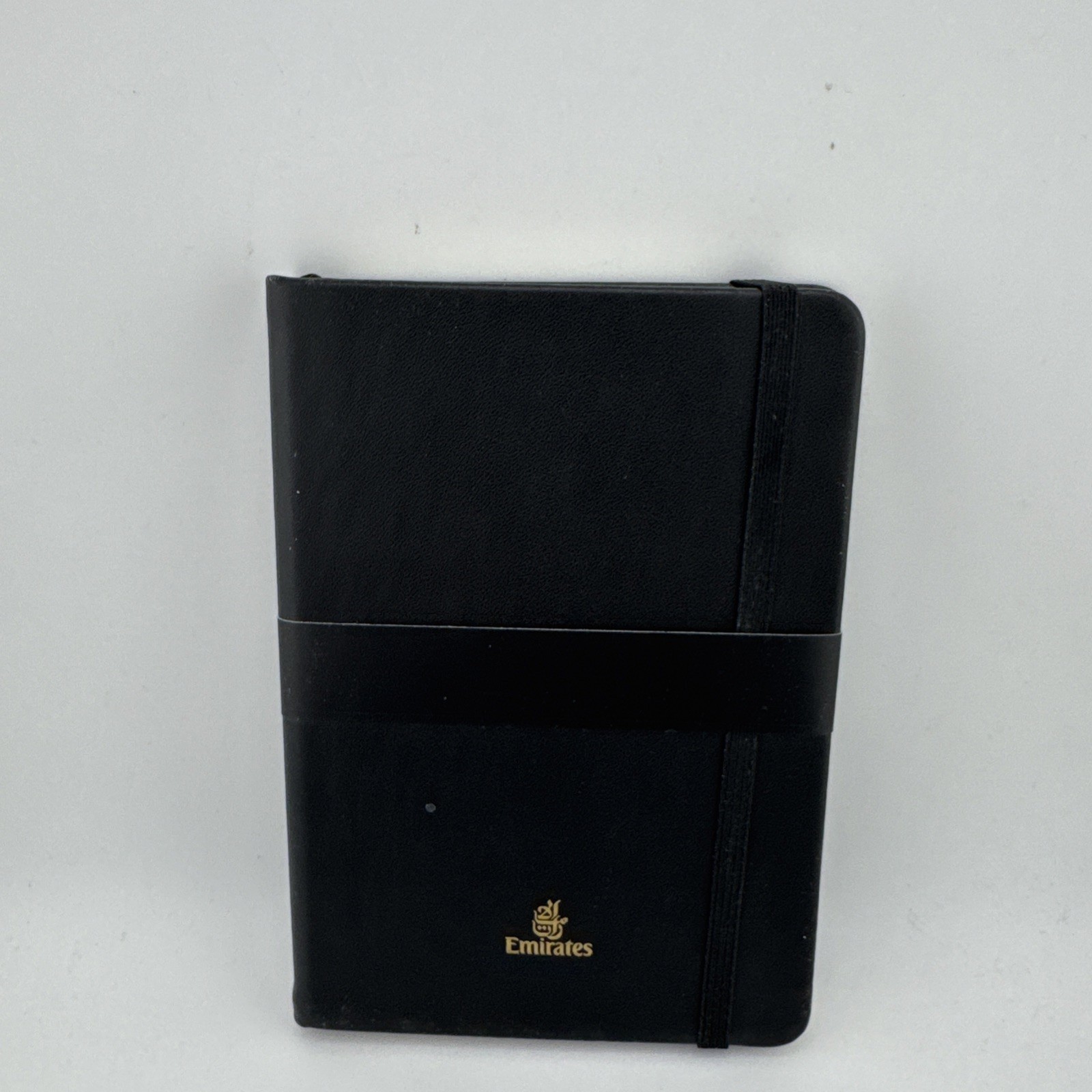Emirates Airline Executive Desk Set – Black Leatherette Notebook & Base