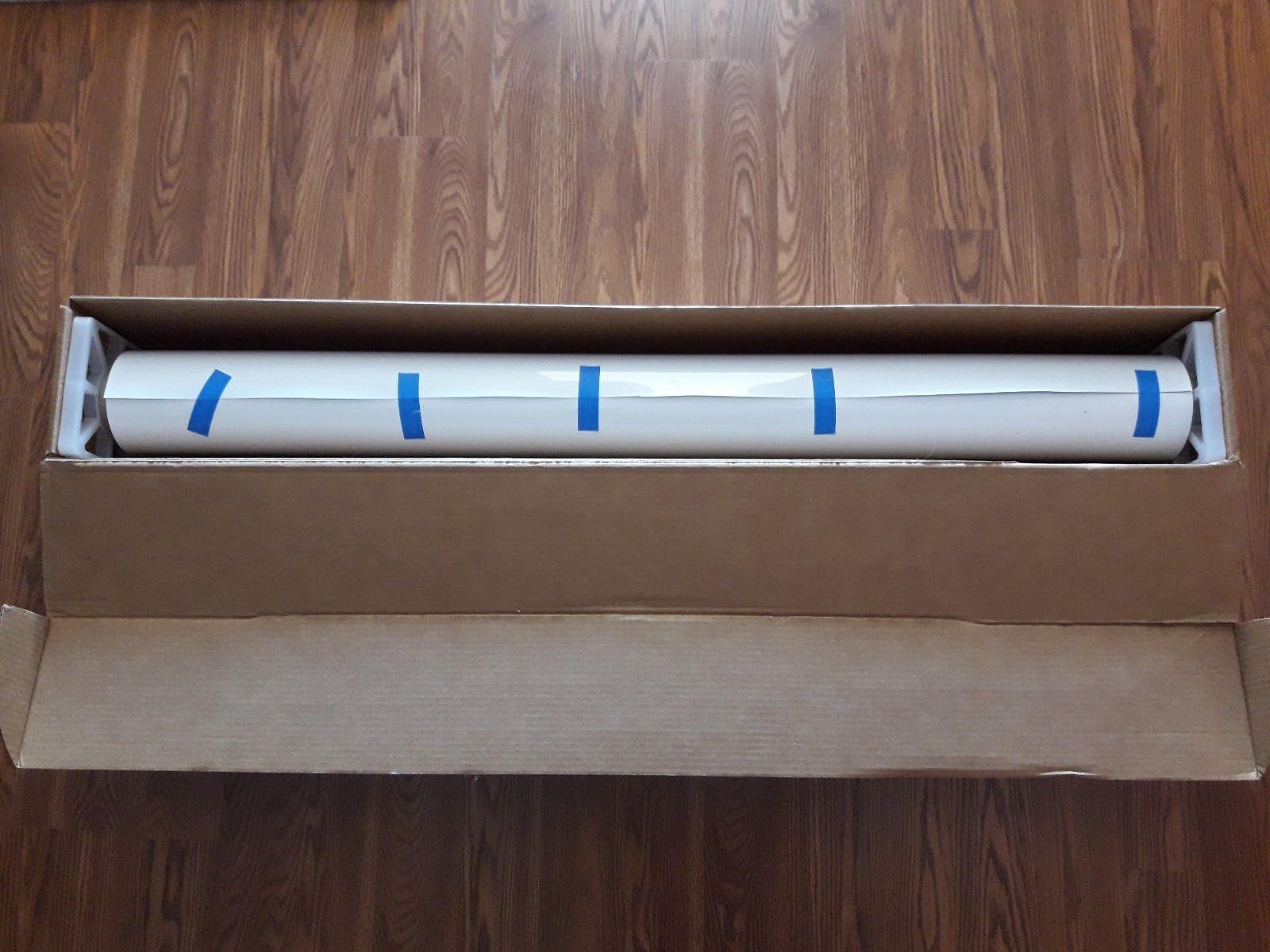 Home or office wall organizer/roll white/sticky back/cut to size/does not damage