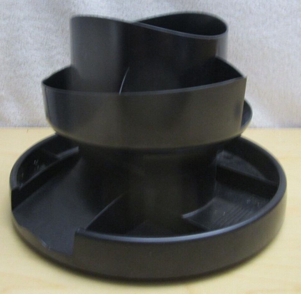OFFICEMATE 21215-10 Executive Double Supply Organizer, Black, Spins