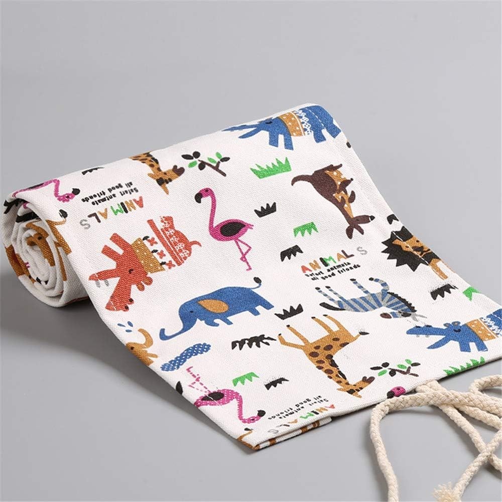 Stylish 48-Slot Colored Pencil Holder with Drawstring Closure – Travel Friendly