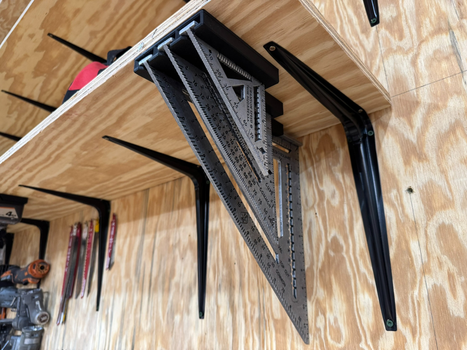 Construction Square Holder 3D Printed