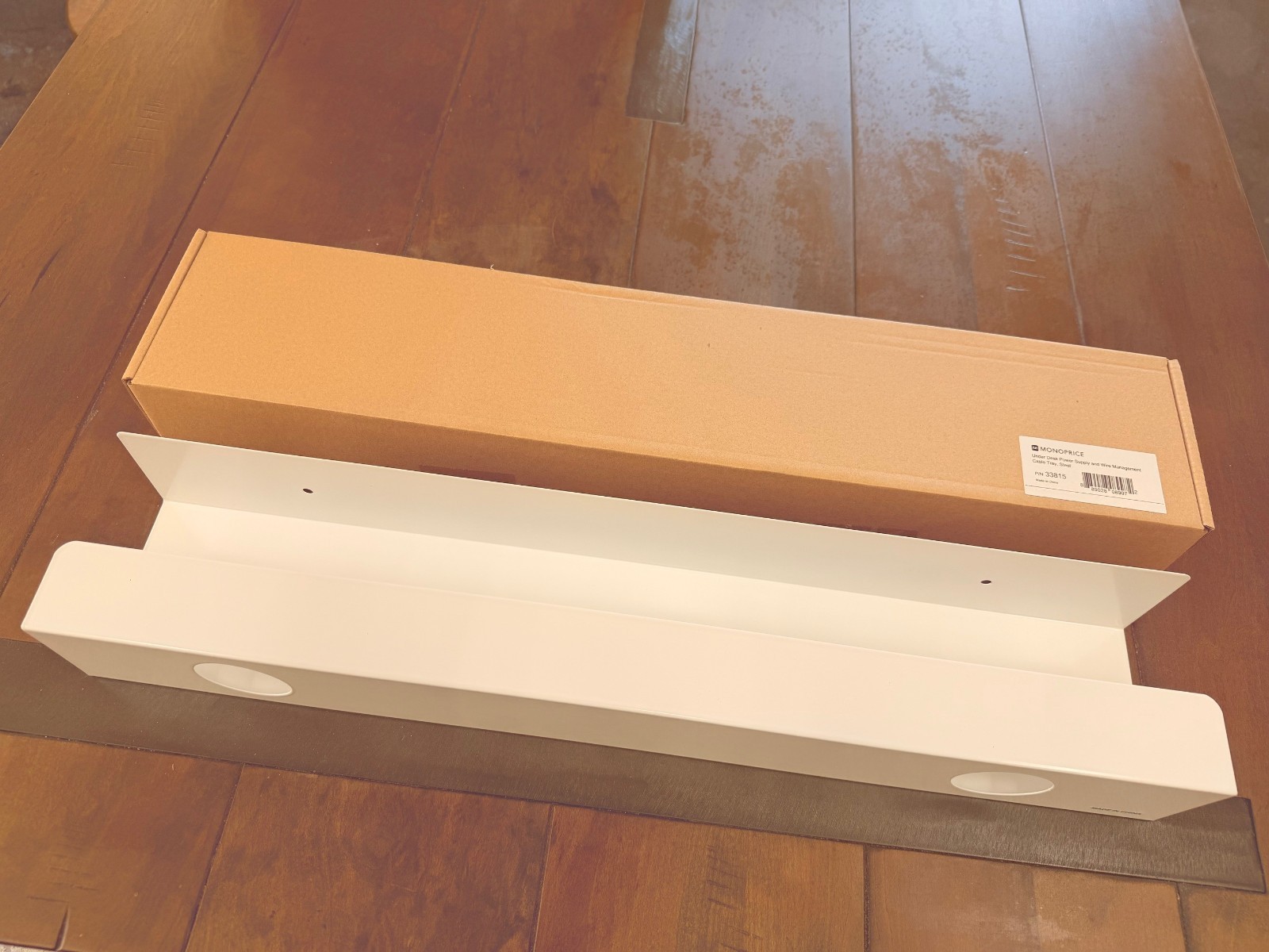 Monoprice Under Desk Cable Tray – Power Supply And Wire Management LOT of 12ea
