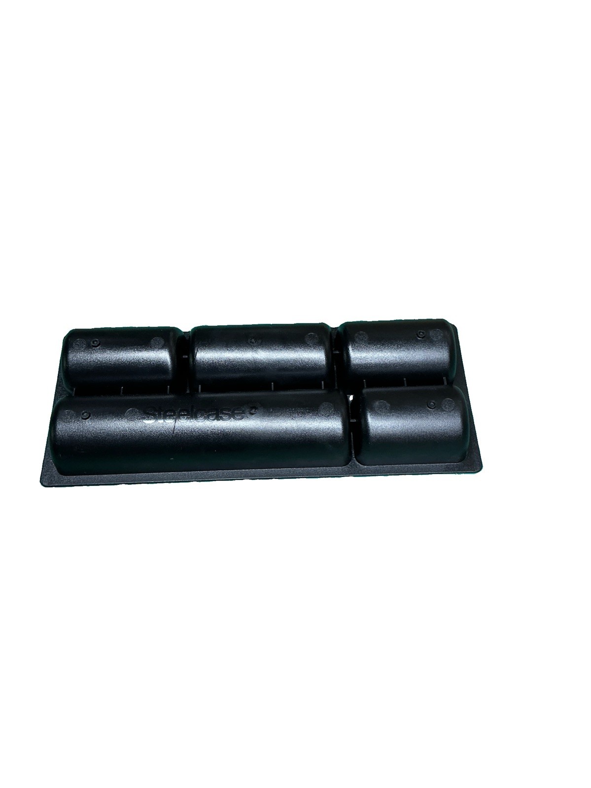 Steelcase 13″ × 5 1/2″ Desk Drawer Organizer Black Plastic P/N 89-3513212 New