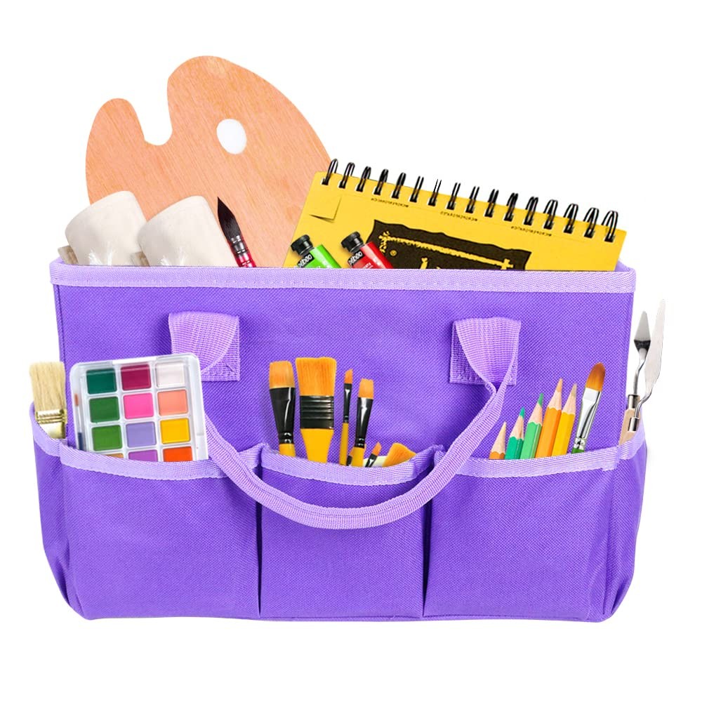 Art Organizer Desktop Craft Storage Tote Bag for Crafts, Sewing, , Art, Canva…