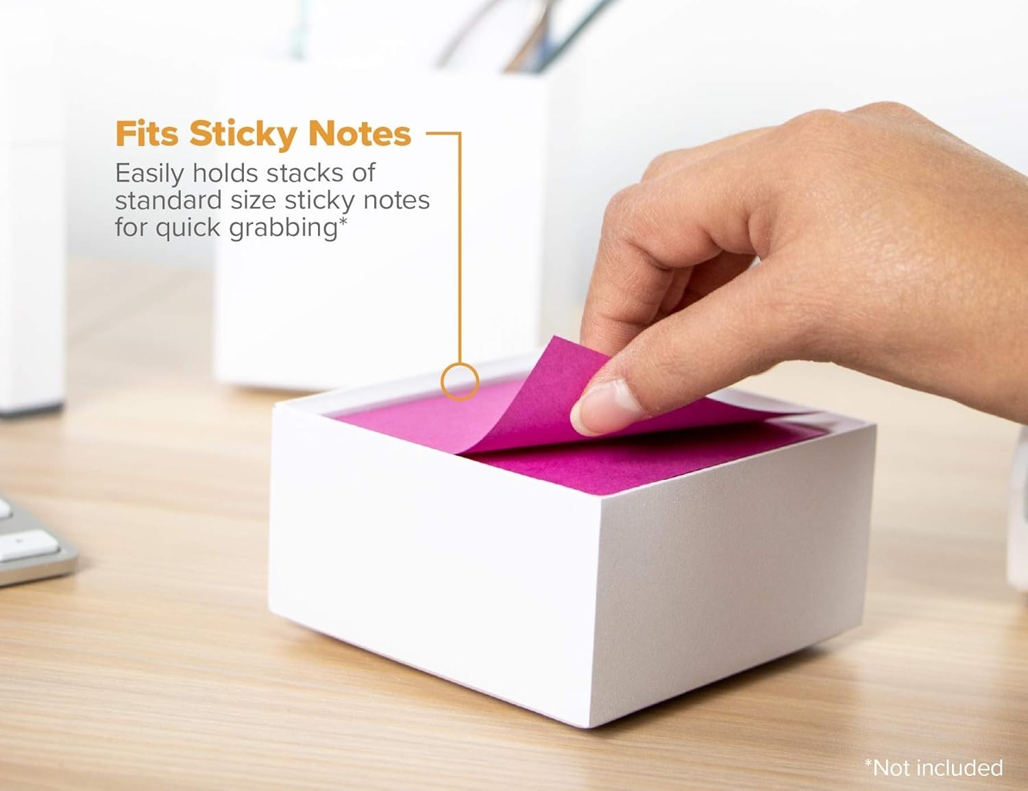 Small Stackable Storage Tray for Desk – Keeps Essentials Neat and Accessible