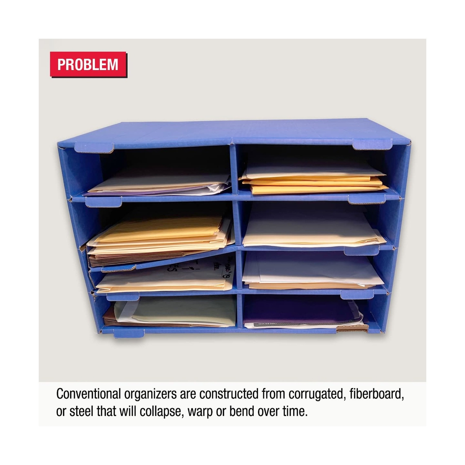 Ultimate Office TierDrop Desktop Organizer/Forms Mailroom Classroom Sorter, 8…