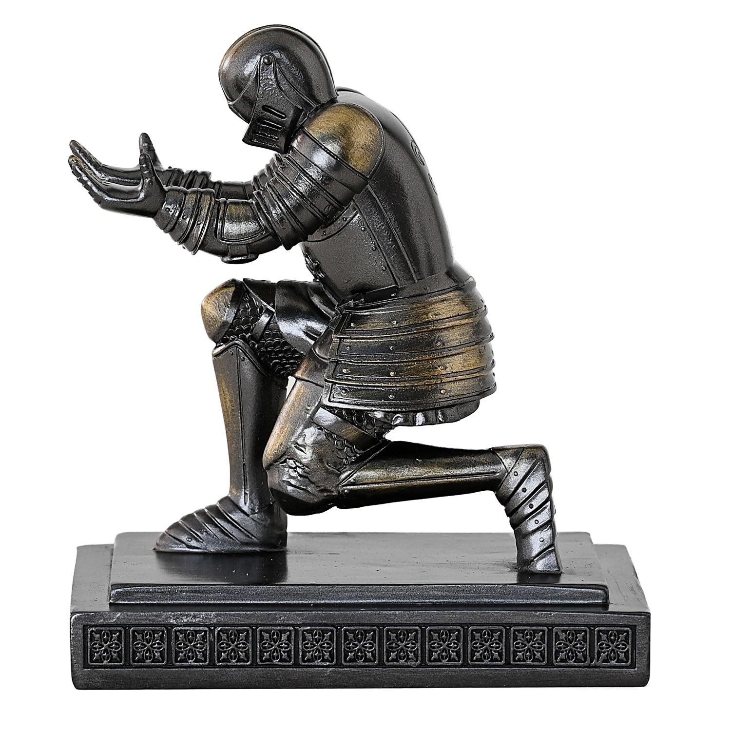 Executive Knight Pen Holder Decorative Resin Pen Holders For Desk Organizer C…
