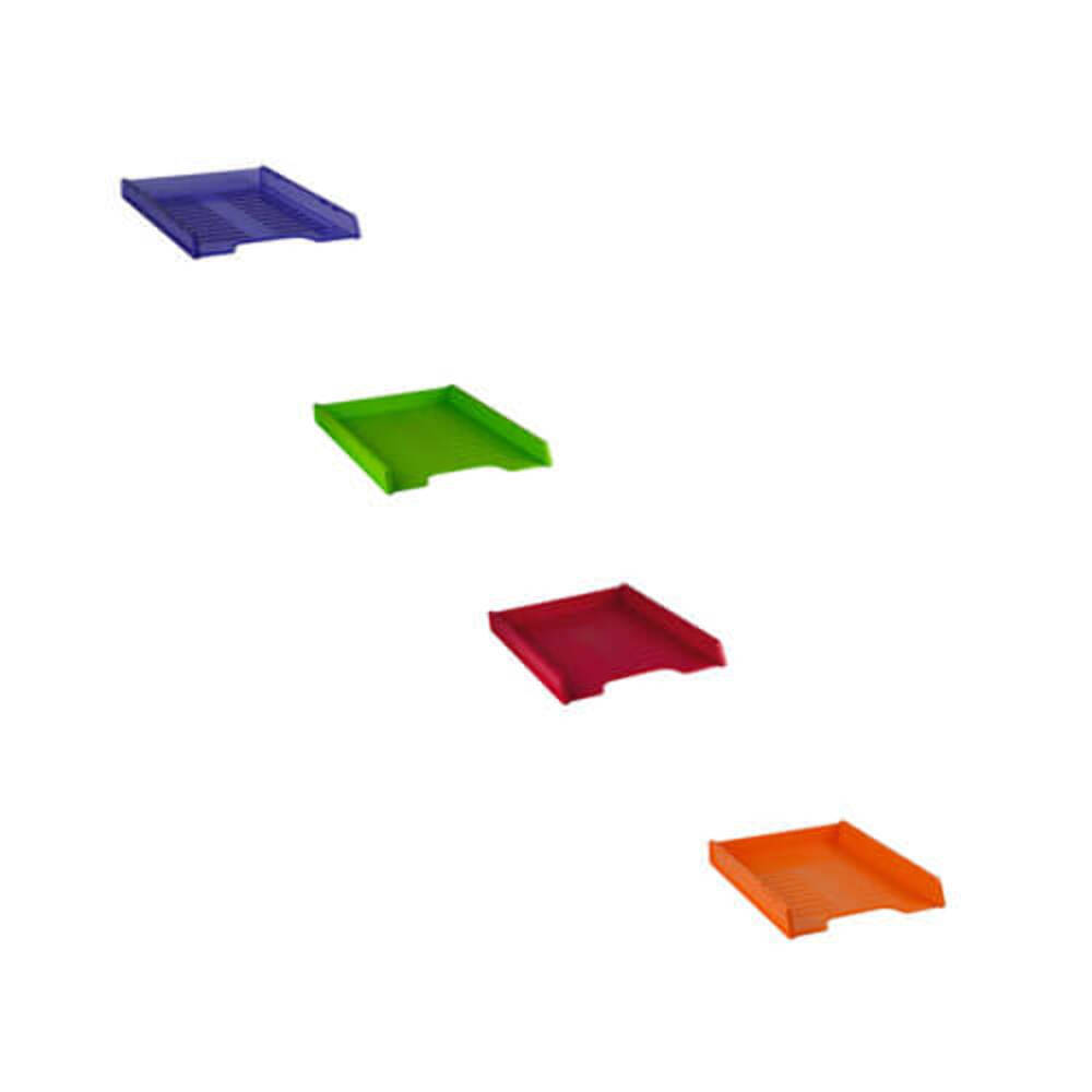 Italplast Slimline Multifit Document Tray A4 Solid Base Extra Flexibility