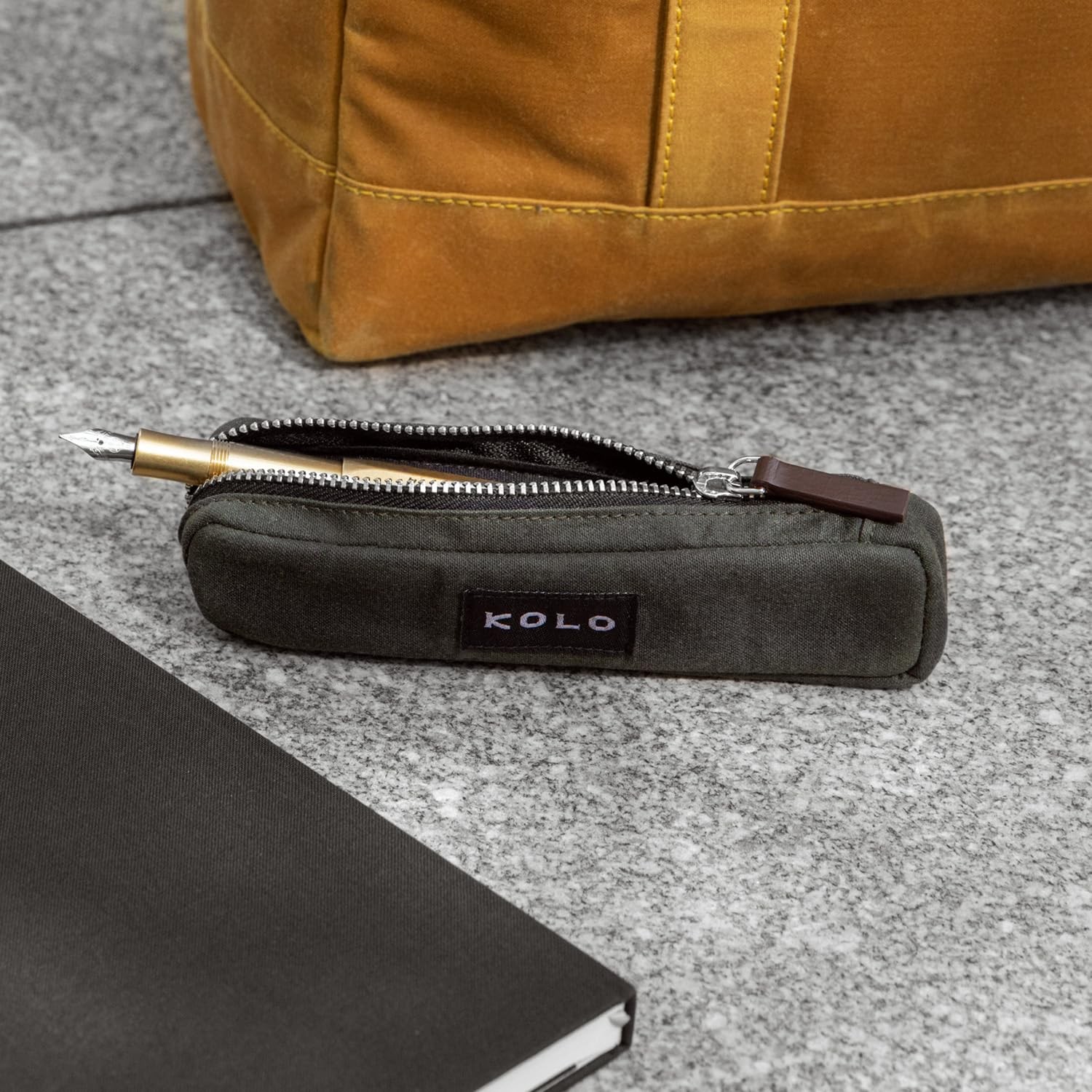 Parker Mini Pen, Pencil and Marker Case, Compact and Lightweight, Waxed Canva…