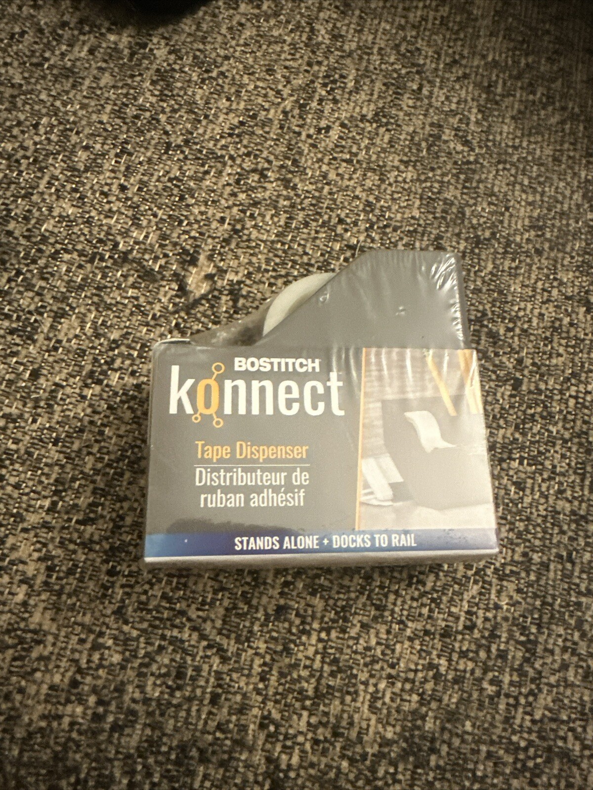 Bostitch Konnect PlasticTape Dispenser with KT-TAPE-gray. New In Packaging.